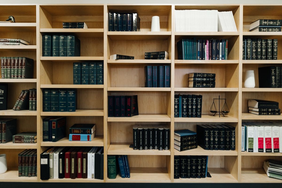 The reference library at PLDR Law